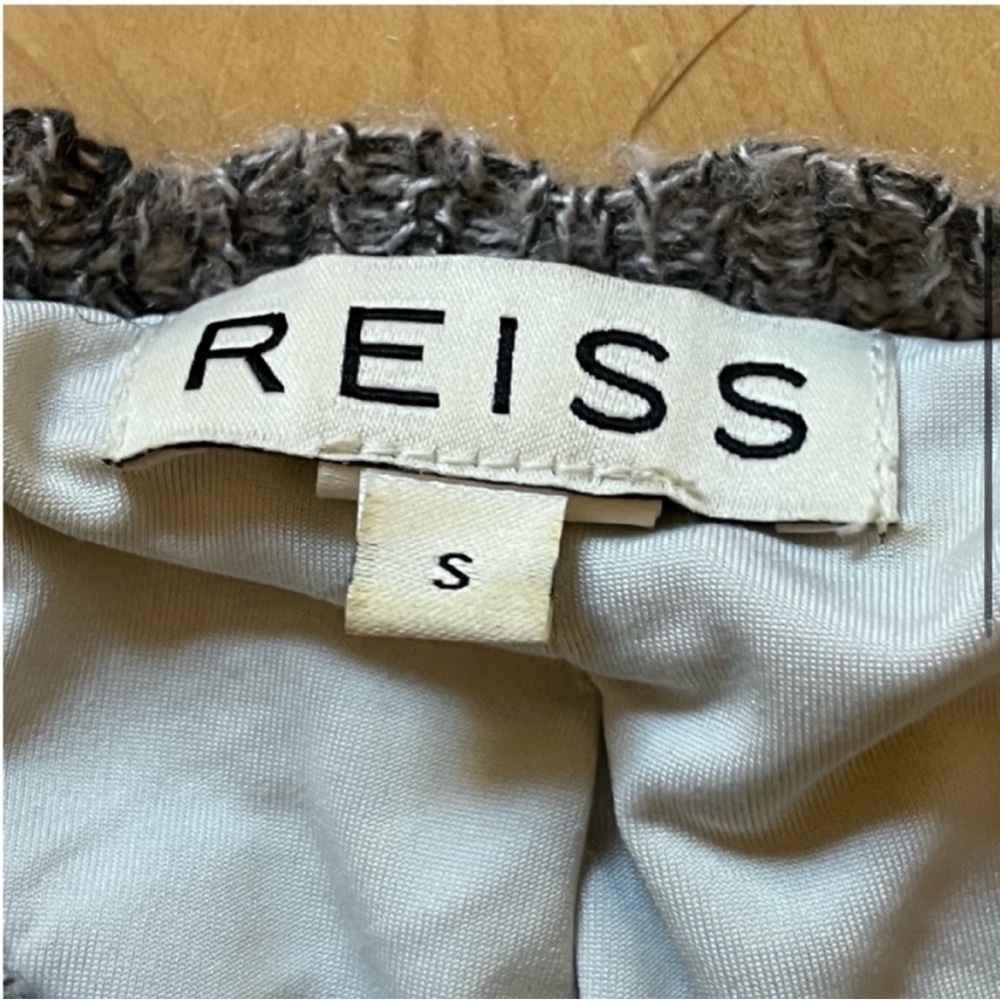 Reiss Gray Moon Lined Sweater Dress size small - Picture 4 of 12